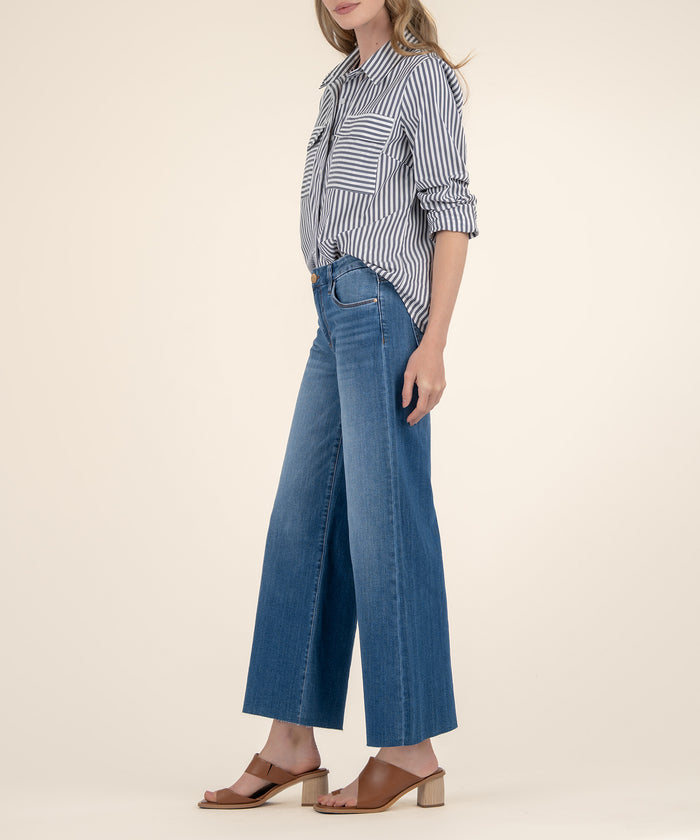 Kut From The Kloth Meg Mid Rise Wide Leg Exclusive