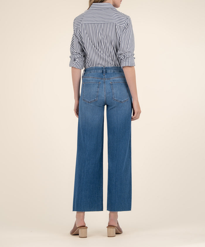 Kut From The Kloth Meg Mid Rise Wide Leg Exclusive