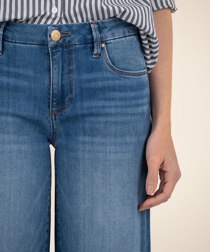 Kut From The Kloth Meg Mid Rise Wide Leg Exclusive