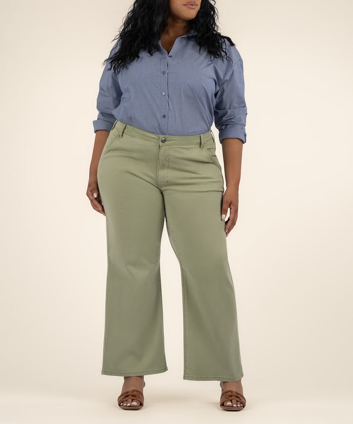 kut from the kloth Meg Wide Leg Pant Plus