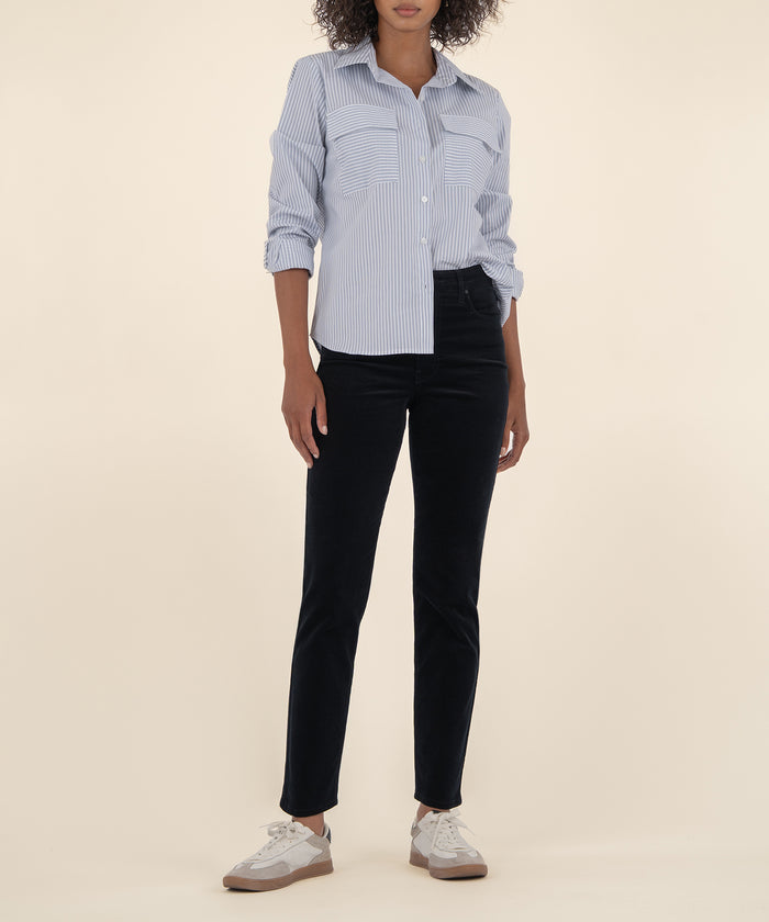 Kut From The Kloth Rachael Corduroy Mom Jean Long