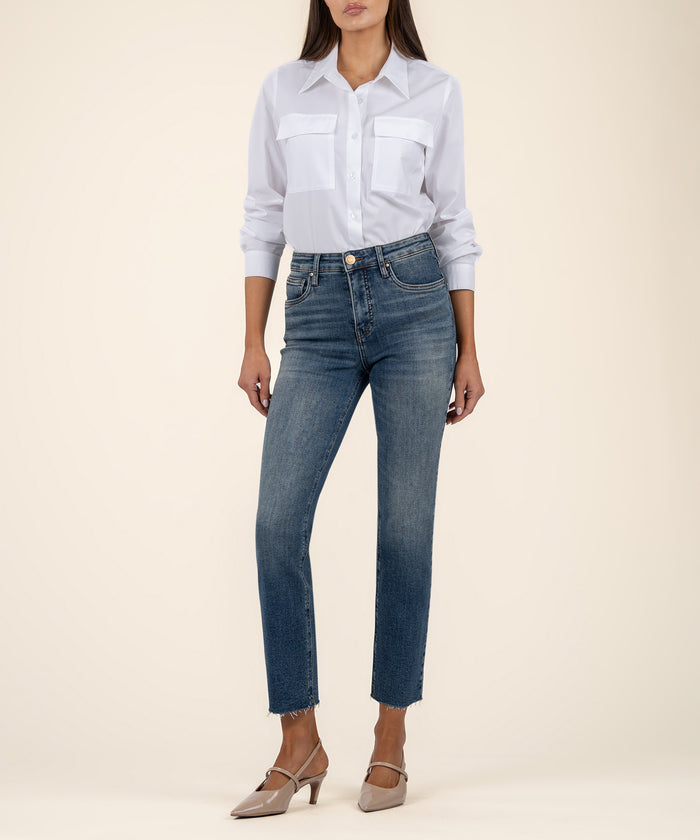 kut from the kloth Rachael High Rise Mom Jean