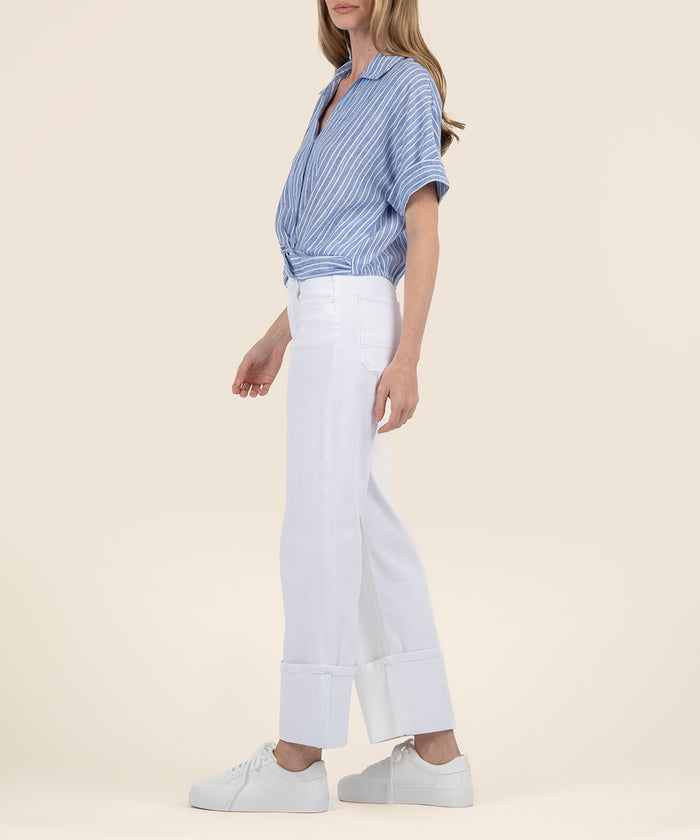 Kut From The Kloth Rebel Knot Front Shirt