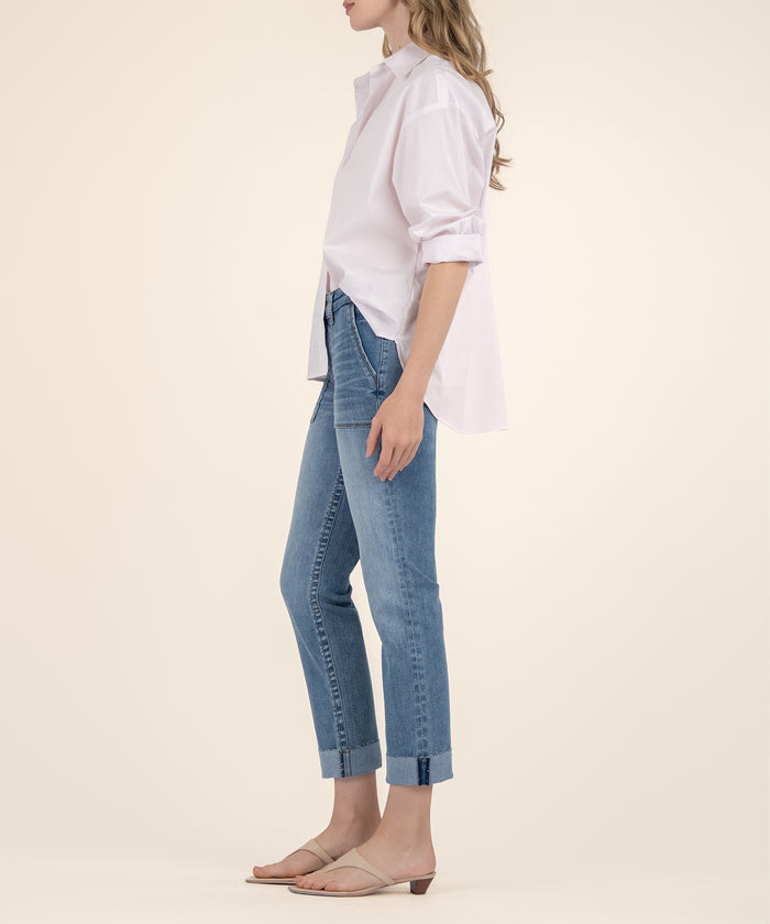 Kut From The Kloth Stevie Crop Straight Leg