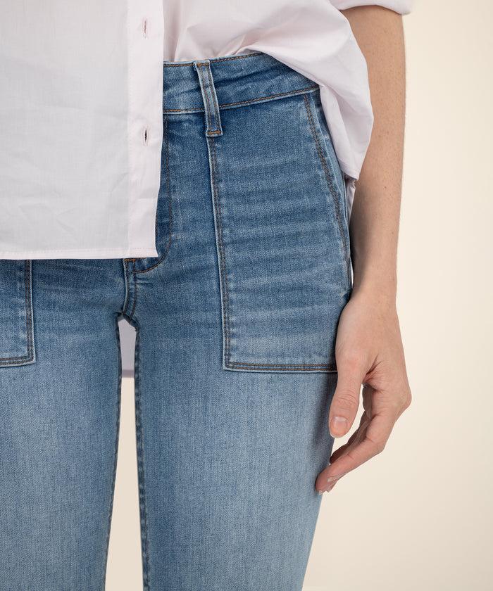 Kut From The Kloth Stevie Crop Straight Leg