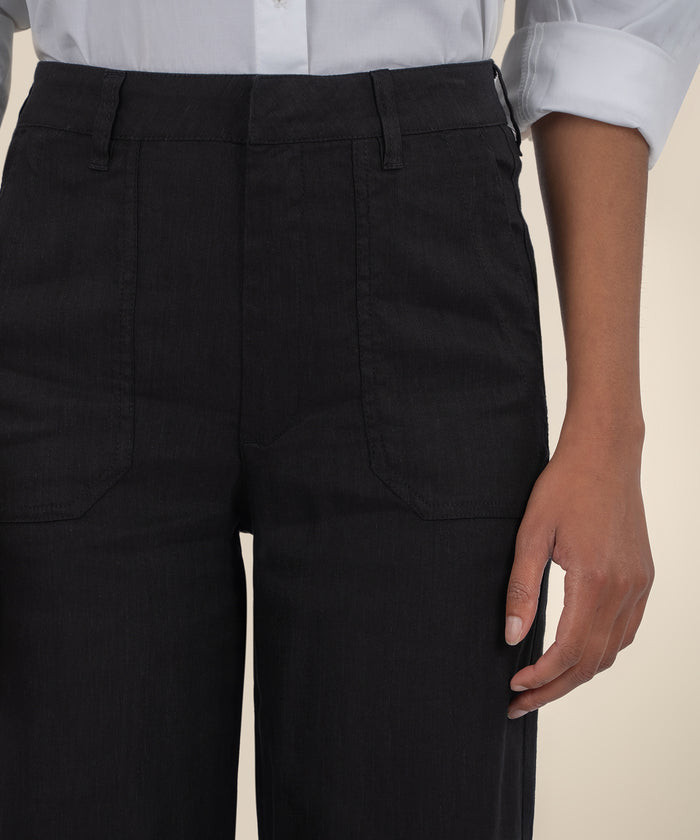 Kut From The Kloth Topaz Linen Wide Leg