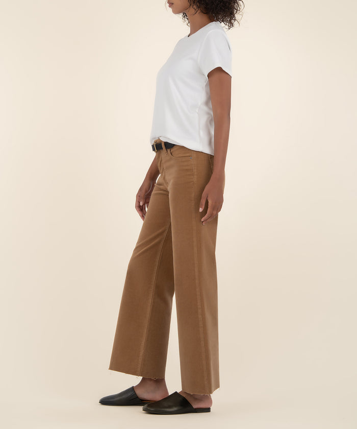 Kut From The Kloth Meg Corduroy High Rise Wide Leg Petite