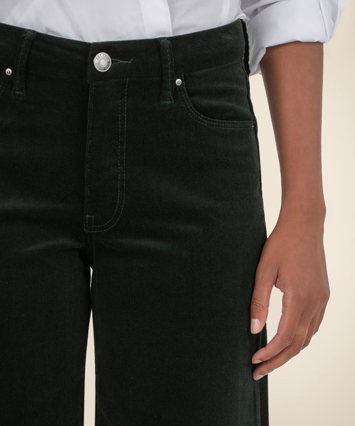 Kut From The Kloth Meg Corduroy High Rise Wide Leg Petite