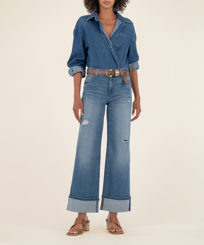 kut from the kloth Meg High Rise Wide Leg Exclusive