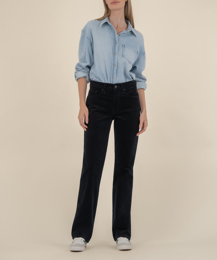 Kut From The Kloth Melissa Corduroy High Rise Straight Long