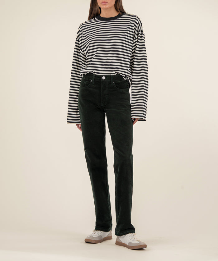 kut from the kloth Melissa Corduroy High Rise Straight Long