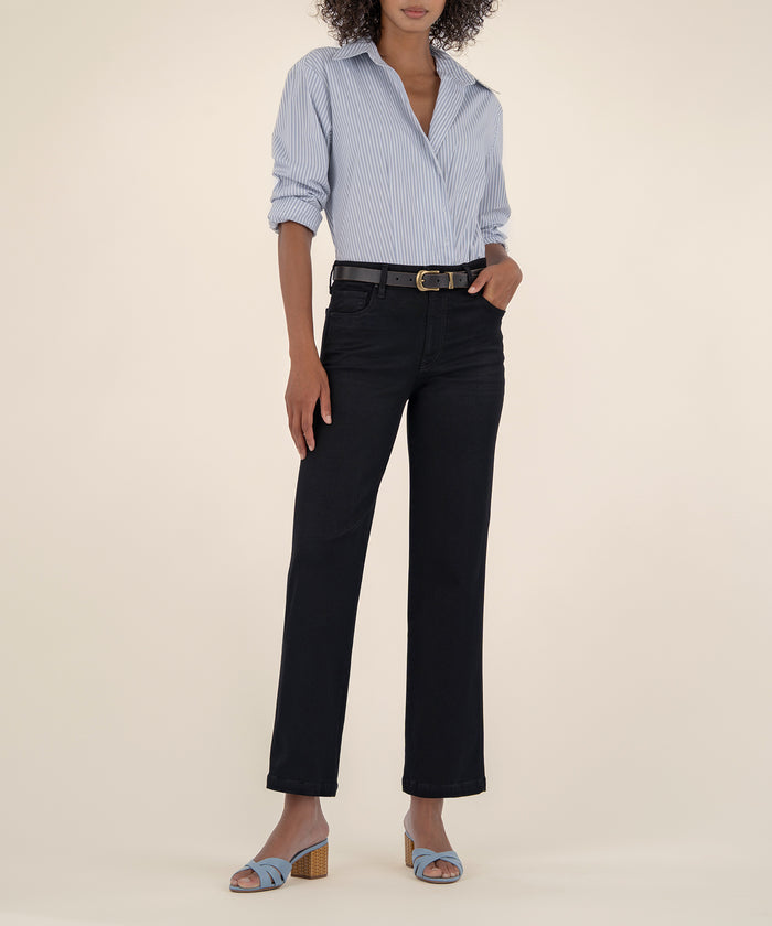 kut from the kloth Pattie High Rise Straight Leg Long Exclusive