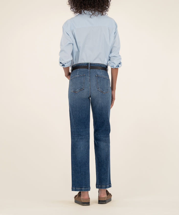 Kut From The Kloth Pattie High Rise Straight Leg Long Exclusive