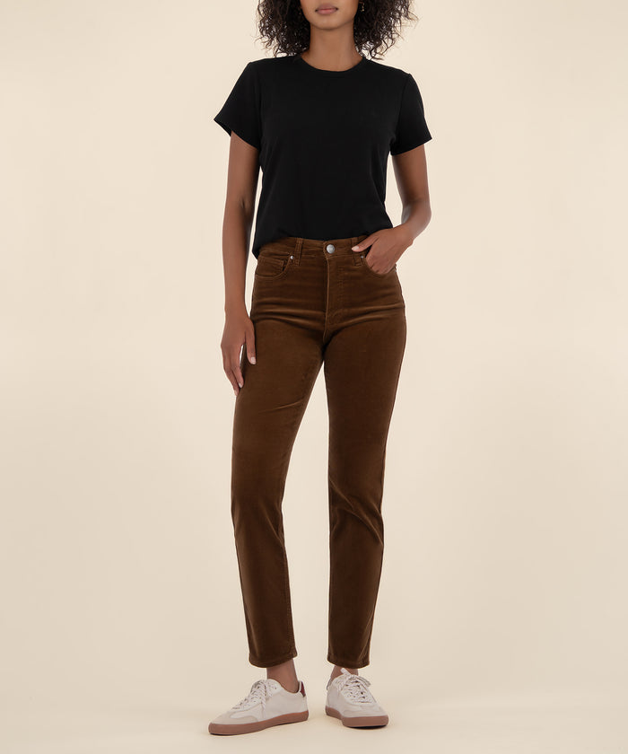 kut from the kloth Rachael Corduroy High Rise Mom Jean Petite