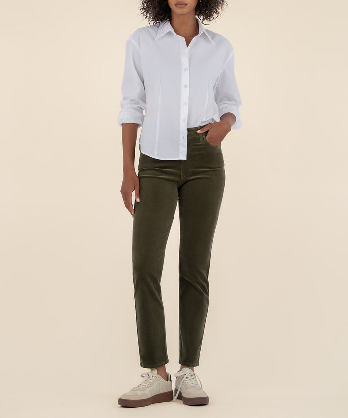 Kut From The Kloth Rachael Corduroy High Rise Mom Jean Petite