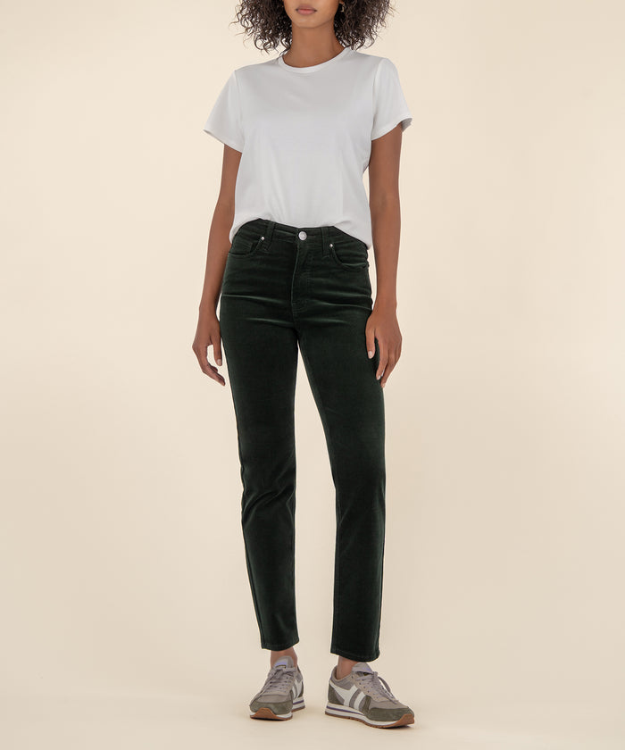 kut from the kloth Rachael Corduroy High Rise Mom Jean Petite