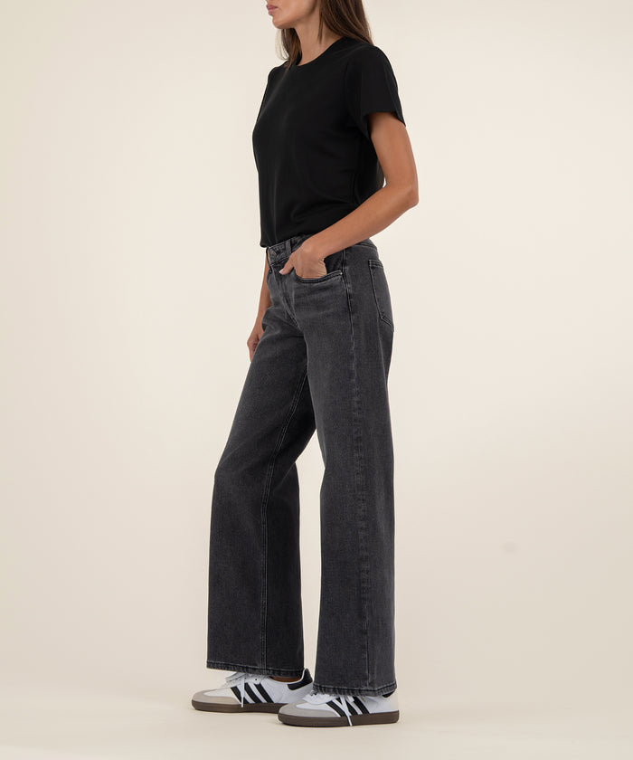Kut From The Kloth Selena Baggy Low Rise Straight Leg
