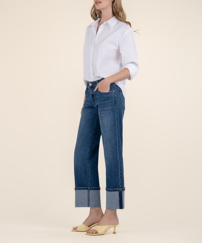 Kut From The Kloth Sienna Mid Rise Wide Leg Exclusive