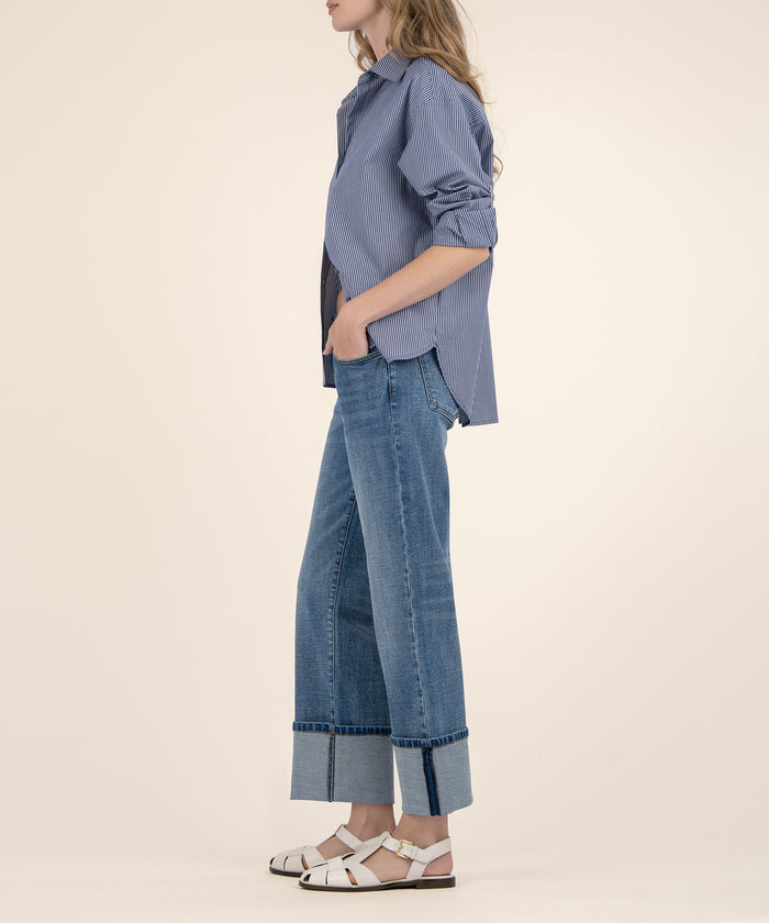 Kut From The Kloth Sienna Mid Rise Wide Leg Exclusive
