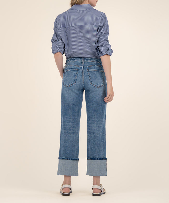 Kut From The Kloth Sienna Mid Rise Wide Leg Exclusive