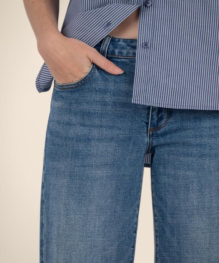 Kut From The Kloth Sienna Mid Rise Wide Leg Exclusive