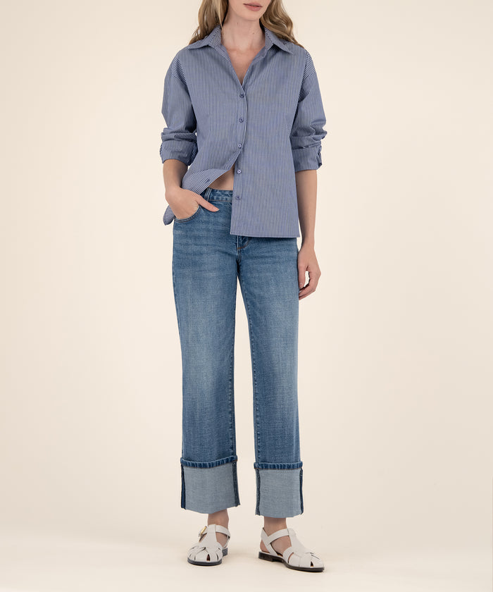 kut from the kloth Sienna Mid Rise Wide Leg Exclusive