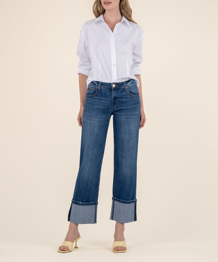 kut from the kloth Sienna Mid Rise Wide Leg Exclusive