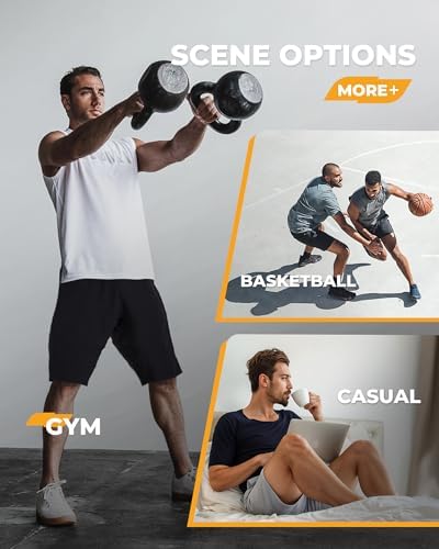 2 Pack Mens Gym Basketball Shorts - Athletic Black Workout Quick Dry Shorts With Pockets For Casual Running