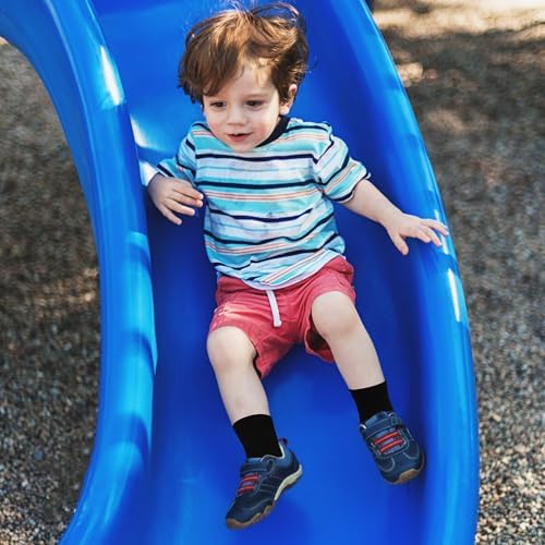 20 Pairs Toddler Kids Crew Socks - Boys Girls Athletic Mid Calf Cut For School 1-13 Years