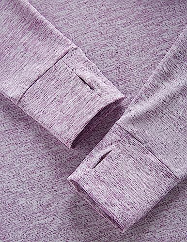 3 Pack Athletic Girls Long Sleeve Shirts With Thumb Holes Workout Hoodies For Kids Hooded Shirt Pullover Tops