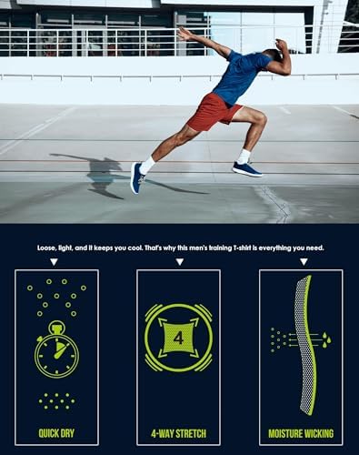 5 Pack Mesh Workout Shirts For Men Dry Fit Gym Shirts Quick Dry Athletic Short Sleeve T-Shirt Moisture Wicking