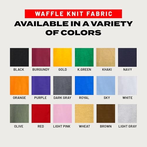 Access Heavyweight Crew Neck Thermal Shirts For Men Crafted From Rugged Waffle Knit Fabric Men's Thermal Long Sleeve Shirt