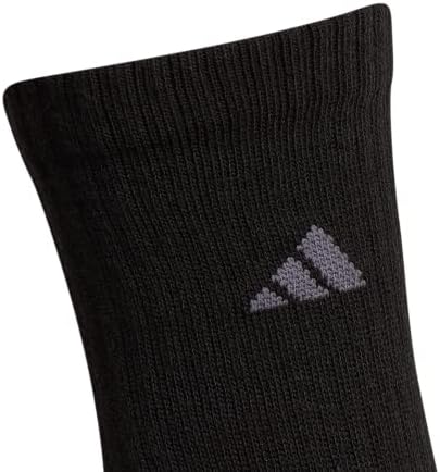 Adidas Boys Kids-boy's/Girl's Cushioned Angle Stripe Crew Socks (6-pair)