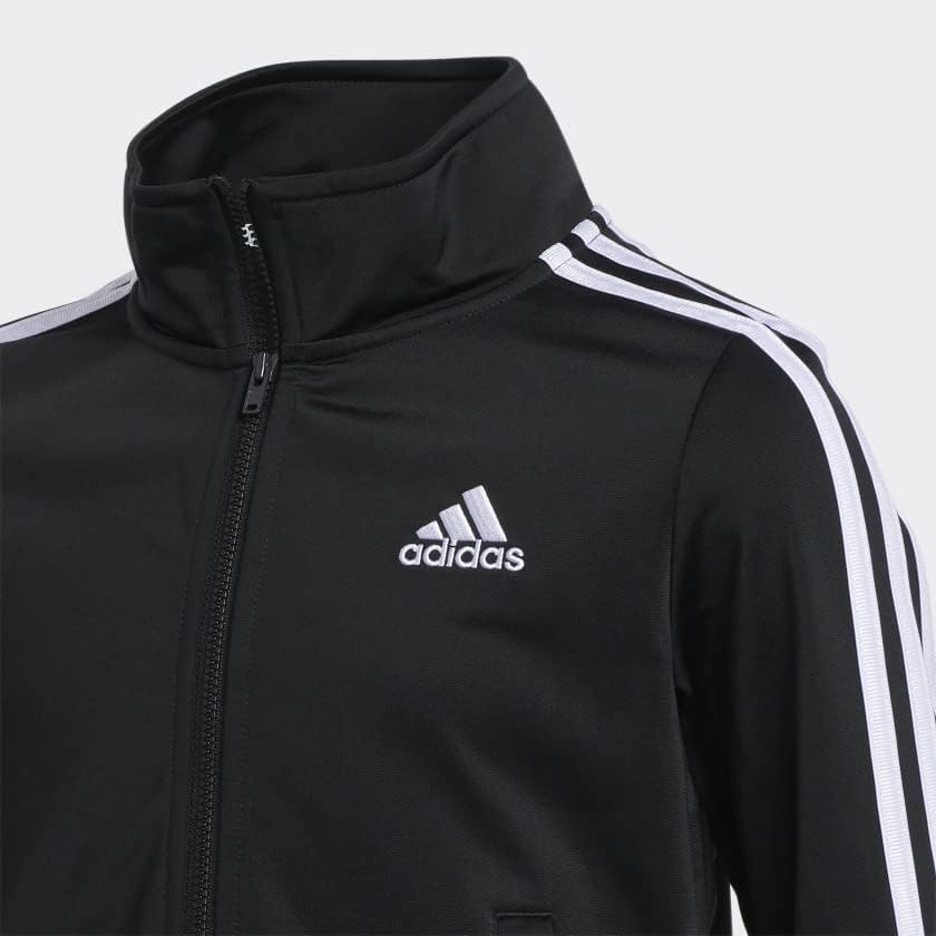 Adidas Boys' Zip Front Iconic Tricot Jacket