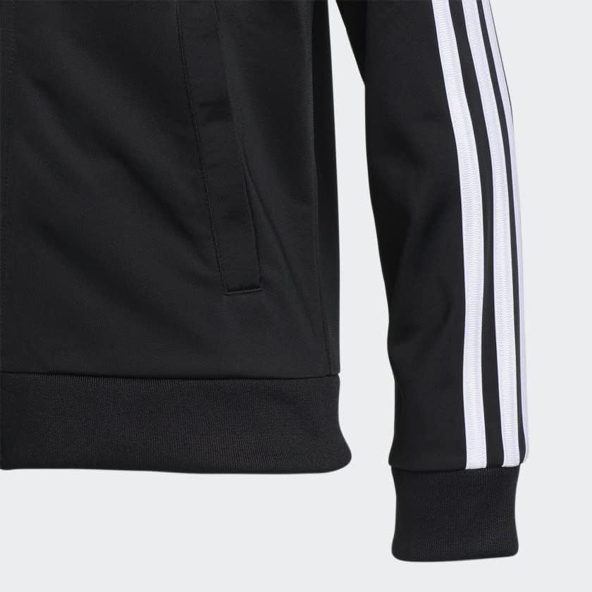 Adidas Boys' Zip Front Iconic Tricot Jacket