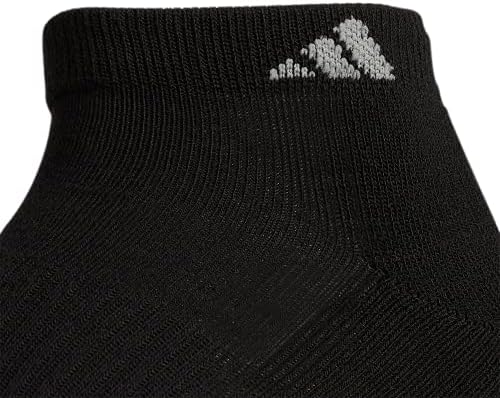 Adidas Men's Athletic Cushioned Low Cut Socks With Arch Compression For A Secure Fit (6-Pair)