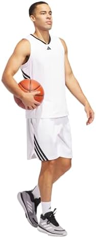 Adidas Men's Basketball Legends 3-Stripes Shorts