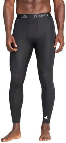 Adidas Men's Techfit Compression Training Long Tights