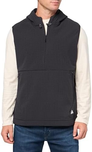adidas mens Ultimate365 Tour Wind.rdy Half-zip Vest