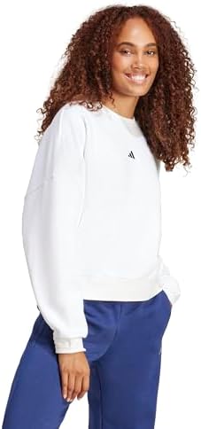 Adidas Women's Essentials Small Logo Feel Cozy Sweatshirt
