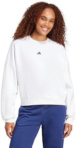 adidas Women's Essentials Small Logo Feel Cozy Sweatshirt
