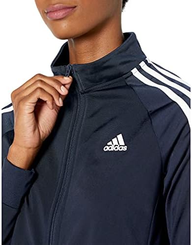 Adidas Womens Essentials Warm-up Slim 3-stripes Track Top