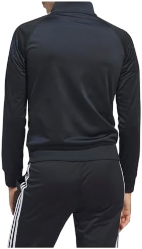 Adidas Womens Essentials Warm-up Slim 3-stripes Track Top