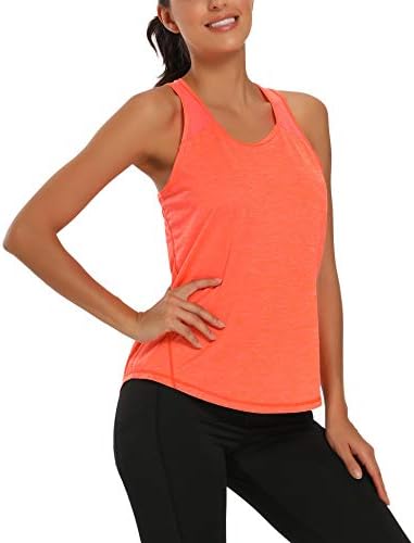 Aeuui Womens Workout Tops For Women Racerback Tank Tops Mesh Yoga Shirts Athletic Running Tank Tops Sleeveless Gym Clothes