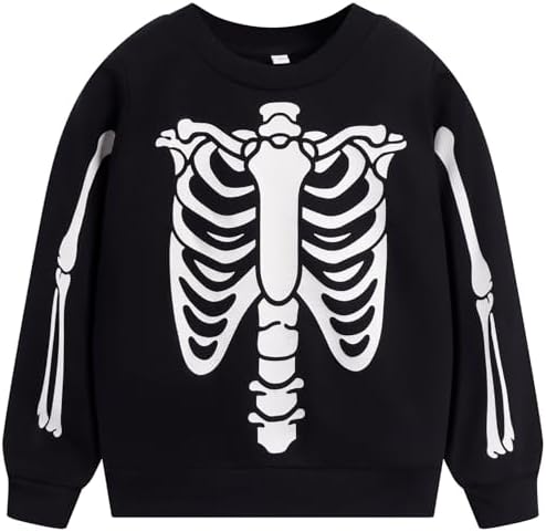 Akyzic Toddler Boys Sweatshirts Cotton Crewneck Truck Shirt Dinosaur Long Sleeve Pullover Tops Tees 2-8T