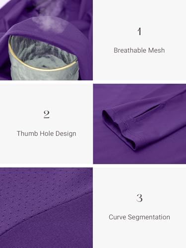 ALLZERO Women's Sun Protection Hoodie UPF 50+ Lightweight Long Sleeve With Back Breathable Mesh For Outdoor Fishing Hiking