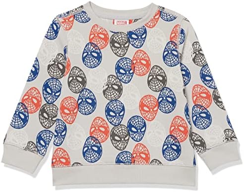 Amazon Essentials Disney Marvel Star Wars Boys and Toddlers' Fleece Pullover Crew Sweatshirt