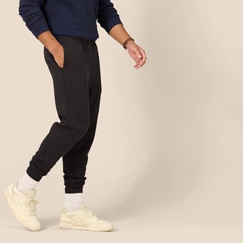 Amazon Essentials Men's Relaxed Joggers Sweatpants Fleece Comfortable Fit