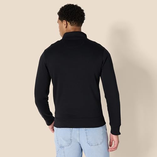Amazon Essentials Men's Sweatshirt Mock Neck Fleece Zip Up
