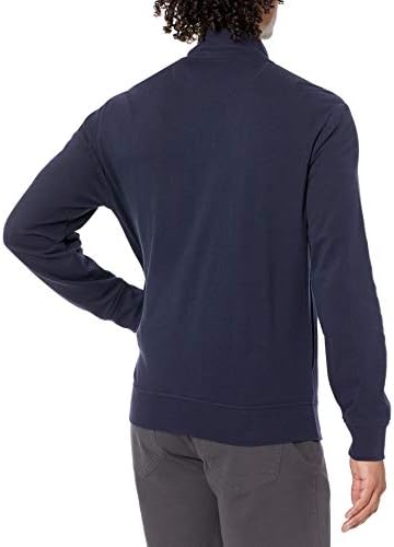 Amazon Essentials Men's Zip Up Sweatshirt Lightweight French Terry Mock Neck